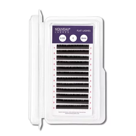 Nouveau Lashes D Curl 0.15 Flat Lash
