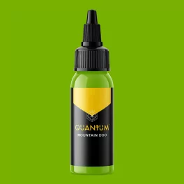 Quantum Tattoo Gold Label Пигменты зеленого оттенка (30мл) REACH Approved