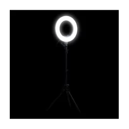 LED Ring Lamp With Tripod 18"