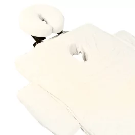 Massage Table Cotton Sheet (White)