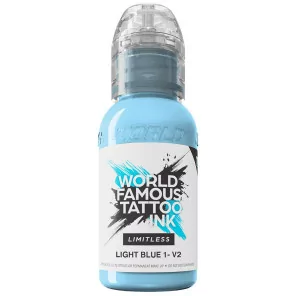 World Famous Ink Limitless Line Blue Shade Pigments (30ml) REACH Approved