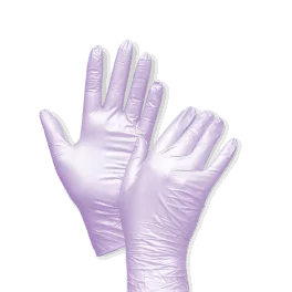 UNIGLOVES Fancy Nitrila Cimdi Violet (100gab)
