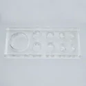 Acrylic pigment caps holder Nr.18 (9 halls)