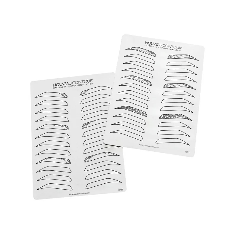 Nouveau Contour Materiāls Prakses Uzacīm