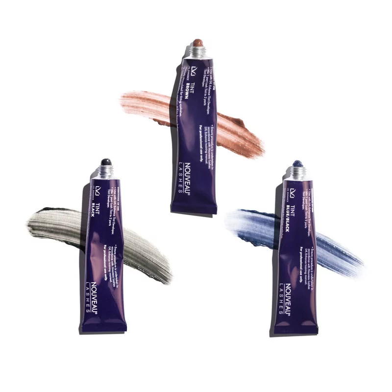 Nouveau Lashes Окрашивание ресниц (Brown/Black/Blue Black)