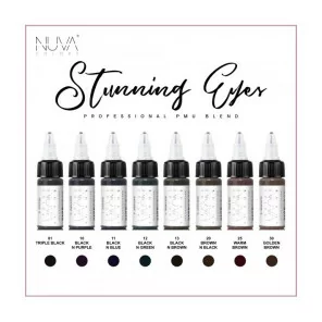 Nuva Colors Stunning Eyes Set (8x15ml) REACH Approved
