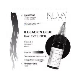 Nuva Colors Acu kontūru pigmenti (15ml) REACH Approved