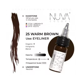 Nuva Colors Acu kontūru pigmenti (15ml) REACH Approved