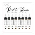Nuva Colors Perfect Brows Komplekts (8x15ml) Reach Approved