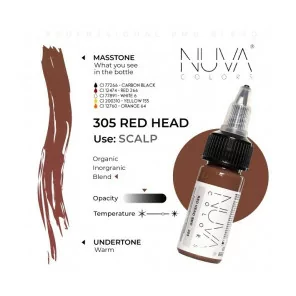 Nuva Colors Happy Hair SMP Pigment Set (8x15ml) REACH Approved