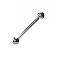 Tongue Piercing Ring Tytan