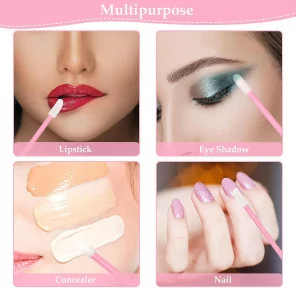 Disposable Pink Makeup Applicator (100pcs)