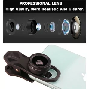 Professional Fisheye 210° Lense For Smartphone