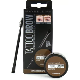 Maybelline Tattoo Uzacu Pomāde 03 Medium Brown