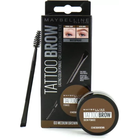 Maybelline Tattoo Uzacu Pomāde 03 Medium Brown Maybelline Tattoo Uzacu Pomāde 03 Medium Brown