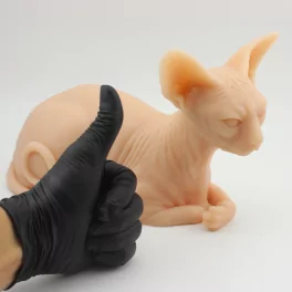 Tattooable Silicone Sphynx Cat