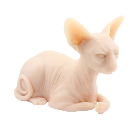 Tattooable Silicone Sphynx Cat