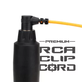 Īpaši plāns silikona RCA kabelis