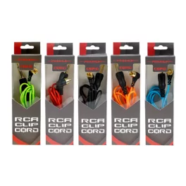 Сверхтонкий силиконовый кабель RCA
