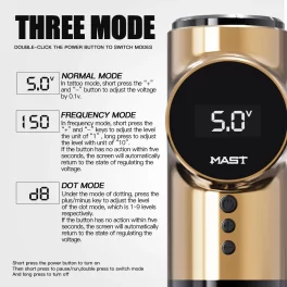 Mast Archer 5 Star Беспроводная ручка для тату-машинки Dot Work