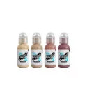 Skin Tone Pigments By World Famous Ink (30ml) REACH Approved