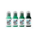 World Famous Ink Limitless Line Green Shade Pigments (30ml)