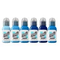 Пигменты синий цвета от World Famous Ink Limitless (30ml)