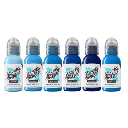 World Famous Ink Limitless Line Blue Shade Pigments (30ml)