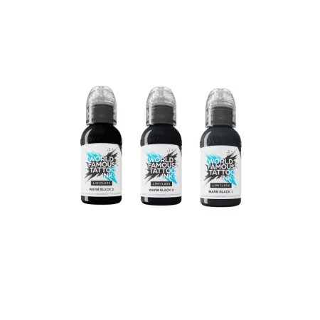 World Famous Ink Limitless Warm Black Pigments (30ml) World Famous Ink Limitless Warm Black Pigments (30ml)