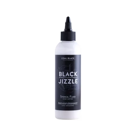 Coal Black Black Jizzle Stencil Fluid (200ml) Coal Black Black Jizzle Stencil Fluid (200ml)