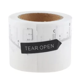 Disposable Eyebrow Ruler Sticker Līmējošais uzacu lineāls (50vnt)