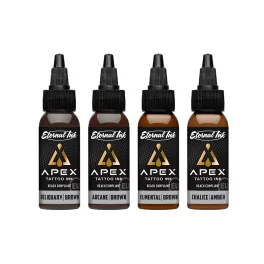 Eternal Ink Apex Series Brown Shade Tattoo Pigments
