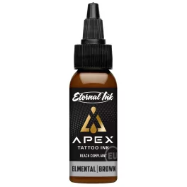 Eternal Ink Apex Series Brūna Nokrāsa Tattoo Pigmenti