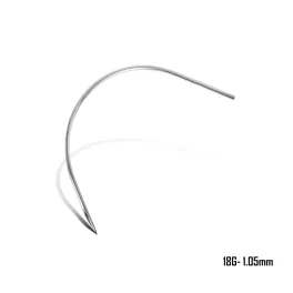 Precision Curved Piercing Needles Adatas