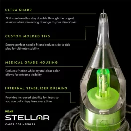 Peak Stellar 2.0 Tattoo Cartridges
