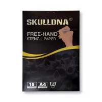 Skull DNA Freehand Stencil Paper Трафаретная бумага (15 листов)