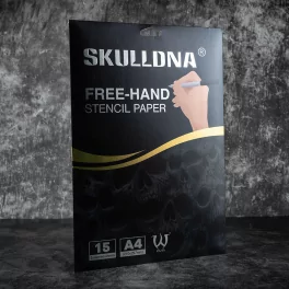 Skull DNA Freehand Stencil Paper Трафаретная бумага (15 листов)