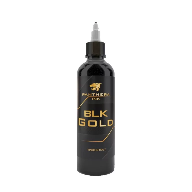 Panthera Black Gold Melns Pigments (30ml)