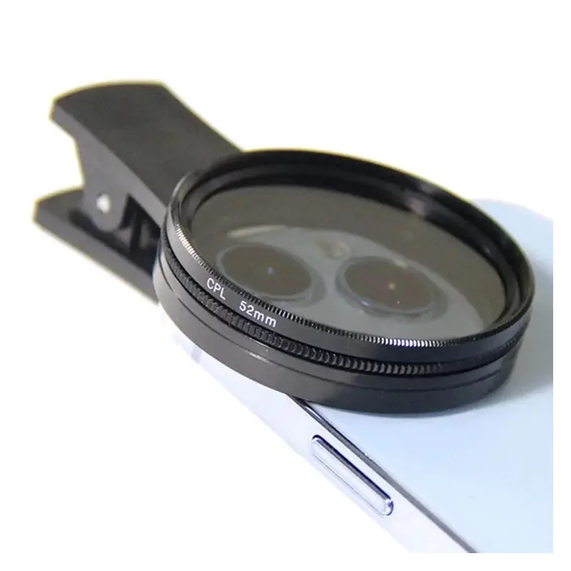 Объектив Тату Kамеры Cмартфона 52mm CPL