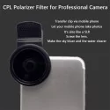 Smartphone Tattoo Camera Lens 37mm CPL