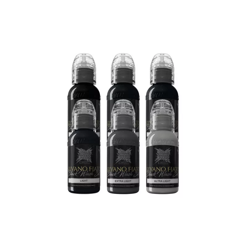 World Famous Ink Limitless Line Silvano Fiato Blackwash Pigmenti (30ml)