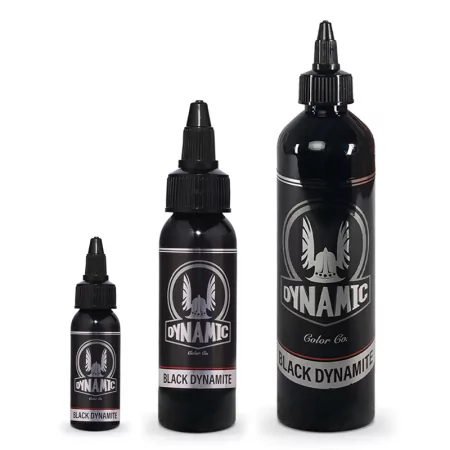 Dynamic Tattoo Ink Viking Line Black Dynamite (30/120/240мл) REACH 2022 Approved