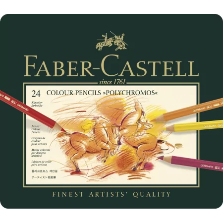 Faber-Castell krāsu zīmuļi (24gab)