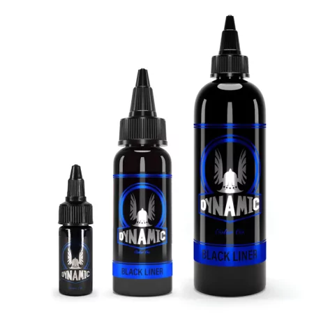Dynamic Tattoo Ink Viking Line Black Liner (30/120/240ml) REACH 2022 Approved