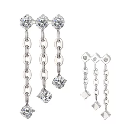 Titanium Triple ring Chian Dongle