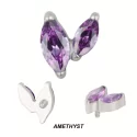 Titanium Piercing Tips With Zircon