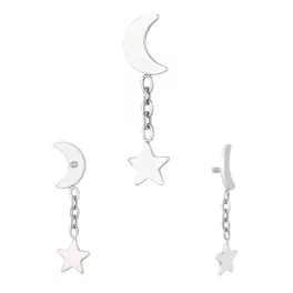 Titanium Ring Moonstar