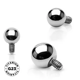 Titanium Piercing Labret Spike Tip