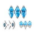Titāna Auskars Parallel Marquise