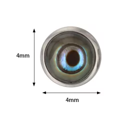 Titanium Tips With Semi Bezel